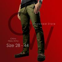 Gambar BIG SIZE 36-42 Celana Chino Malmo Impresif Ukuran Jumbo - Khaki, 36 dari Groweed Store undefined 3 Tokopedia
