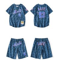 Gambar CELANA BAPE X METS MLB BASEBALL JERSEY dari SHIRO KURO undefined 5 Tokopedia