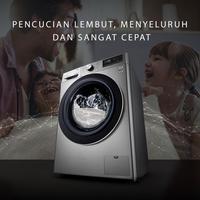 Gambar LG FV1409D3V - MESIN CUCI FRONT LOADING 9 KG PLUS DRYER LG FV 1409D3V dari Enter Electronic undefined 3 Tokopedia