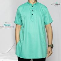 Gambar Kurta Ahmad Lengan Pendek by Elmina Hijab dari muslimbagus undefined 3 Tokopedia