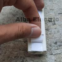 Gambar TC Kabel 4/Protektor kabel 1 meter Ukuran 4/TC ISA/Cable duct Pelindun dari Albasia elektrik undefined 3 Tokopedia
