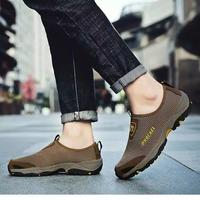 Gambar sepatu pria slip on olahraga outdor hiking anti air ringan - Abu-abu, 44 dari Valenciana.ID undefined 5 Tokopedia