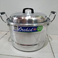 Gambar Panci Dandang/ Panci Kukus/ Serbaguna Orchid 20 cm dari SRIWIJAYA PERABOT undefined 1 Tokopedia