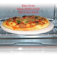 Gambar STONE BAKING PIZZA BULAT DIAMETER 30 CM dari HERO STAR undefined 3 Tokopedia