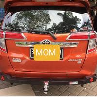 Gambar Towing Bar / Tanduk Belakang Rascar Black Reflektor Calya / Sigra dari Mega Oriental Motor undefined 1 Tokopedia