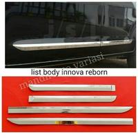 Gambar list body side body moulding chrome mobil toyota innova reborn 2016 dari atsa_variasi undefined 5 Tokopedia