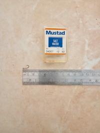 Gambar Mustad Hooks Mata Pancing/Kail Size 12 Tipe/Ref 34007 QTY.50pcs dari Athu Pancing undefined 1 Tokopedia