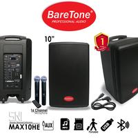 Gambar BARETONE MAX10HE / BARETONE MAX-10HE SPEAKER PORTABLE WIRELESS 10" dari Kurnia Musik Semarang undefined 1 Tokopedia