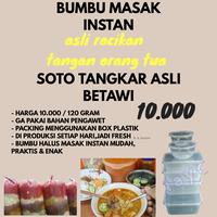 Gambar BUMBU SOTO TANGKAR ASLI BETAWI - BUMBU MASAK INSTAN MUDAH PRAKTIS ENAK dari Dunia Pasar JKT undefined 1 Tokopedia