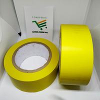 Gambar LAKBAN LANTAI / LAKBAN VINYL / FLOOR MARKING SIZE 48MM x 33M (2" INCH) - Kuning Hitam dari Aneka Material Industri undefined 3 Tokopedia