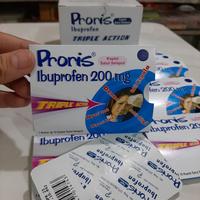 Gambar [10 KAPLET] PRORIS 200 MG FORTE / IBU PROFEN TABLET / SAKIT GIGI DEMAM dari ceni.shop undefined 3 Tokopedia