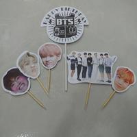 Gambar background stiker tusuk bts happy birthday hiasan kue ulang tahun dari toko Pinokhokio3 tbk RiaAna undefined 1 Tokopedia