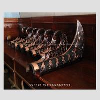 Gambar wuwung genteng - wuwung tembaga - wuwung antik - wuwung joglo dari Copper Tos undefined 2 Tokopedia