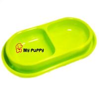 Gambar tempat makan double anti semut - Kuning dari My Puppy undefined 3 Tokopedia