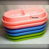 Gambar tempat makan double anti semut - Kuning dari My Puppy undefined 5 Tokopedia