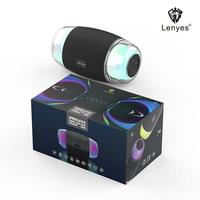 Gambar SPEAKER BLUETOOTH WATERPROOF IPX6 ORI LENYES S808 FABRIC RGB LAMP dari Xenia ACC Shop undefined 3 Tokopedia