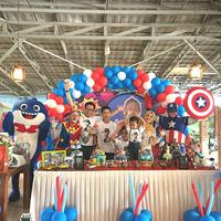 Gambar Badut Spiderman | Badut Captain Amerika | Badut Baby shark | Badut Lol dari jojobadut undefined 3 Tokopedia