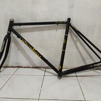 Gambar frame balap roadbike cromoli - Putih dari twinsbike undefined 3 Tokopedia