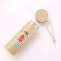 Gambar botol minum kaca motif kaktus - coklat dari toko kita undefined 4 Tokopedia