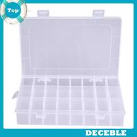 Gambar 24 Compartments Plastic Jewelry Pills Box Organizer Storage Container dari Multistok undefined 1 Tokopedia