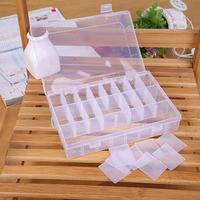 Gambar 24 Compartments Plastic Jewelry Pills Box Organizer Storage Container dari Multistok undefined 4 Tokopedia