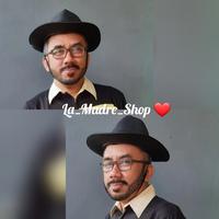 Gambar TOPI RIMBA Topi Koboi Kain Polos Hitam & Hijau Tua - Harga Murah dari La Madre Shop undefined 1 Tokopedia