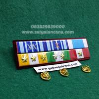 Gambar Satya Lencana Tanda Jasa TNI AD PDH - 6 Pita Jasa - Berkualitas dari Gudang Atribut ID undefined 3 Tokopedia