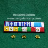 Gambar Satya Lencana Tanda Jasa TNI AD PDH - 6 Pita Jasa - Berkualitas dari Gudang Atribut ID undefined 2 Tokopedia