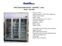 Gambar COOLMAX TRIPLE GLASS DOOR COOLER TIPE CM -1600 dari Harmoni Utama Kitchen undefined 4 Tokopedia