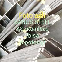 Gambar AS shaft stainless 304 3 inch 76,2 mm x 6 meter as shaft smooth rod dari BANUSSTEELL undefined 5 Tokopedia