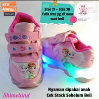 Gambar Sepatu Nyala LED Frozen Anak Perempuan - Fanta, 26 dari ShimelandStore undefined 2 Tokopedia