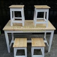 Gambar meja/meja set/meja makan/meja kafe/meja mini malis/bangku cafe/kursi dari HAGA MAS FURNITURE undefined 2 Tokopedia