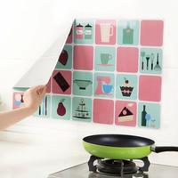 Gambar Stiker Dapur Anti Minyak Anti Api Wall Sticker Aluminium Foil dari Jjjonline shop undefined 1 Tokopedia
