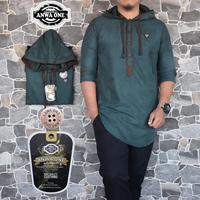 Gambar Kemeja kurta pakistan pria model HODIE Kombinasi - Maroon, M dari B M C STORE undefined 2 Tokopedia