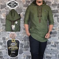 Gambar Kemeja kurta pakistan pria model HODIE Kombinasi - Maroon, M dari B M C STORE undefined 3 Tokopedia