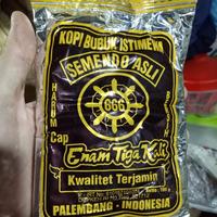 Gambar Kopi Bubuk Istimewa Semendo Asli Cap Enam Tiga Kali 666 Netto 190gr dari Maxtom Mart undefined 1 Tokopedia