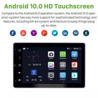 Gambar Head unit android 10 inch Automatic Rotary Screen /Voice Comand dari Navtech undefined 5 Tokopedia
