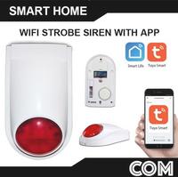Gambar SEYVEN SMART SIRINE WIFI SIREN ALARM STROBE SMART HOME ALARM TUYA dari seyven.id undefined 3 Tokopedia