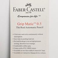 Gambar Pensil Mekanik Faber Castell Grip 0.5 Real Mechanical Pencil Pink dari warungalattulis undefined 2 Tokopedia