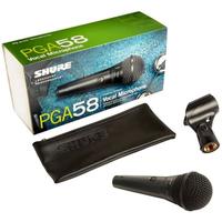 Gambar Shure PGA58-LC Cardioid Dynamic Vocal Microphone Original, No Cable hh dari Net Musik undefined 1 Tokopedia