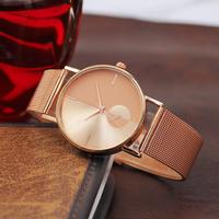 Gambar Jam Tangan Wanita Minimalis Ring 2 Colours Strap Mesh - BW007 - Hitam dari MOROWALI JUAL BELI undefined 4 Tokopedia