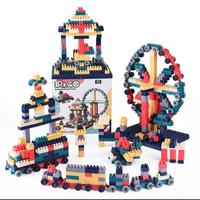 Gambar Mainan anak Balok susun lengkap dgn plat legoo/Building Blok 260pcs dari AUTO KID II undefined 1 Tokopedia