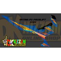 Gambar keren striping custom suzuki satria Fu facelift 14 dari DK-Nizzam OLShop undefined 4 Tokopedia