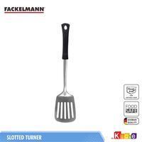 Gambar FACKELMANN SLOTTED TURNER STAINLESS STEEL WITH BLACK PP HANDLE/ SODET dari Diekuche Fackelmann undefined 1 Tokopedia