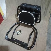 Gambar Back rack plus tas Vespa super sprint dll vespa klasik / aksesoris dari Jen espana undefined 4 Tokopedia
