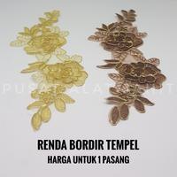 Gambar renda tempel bunga dari Pusat Alat Jahit & Kerajinan Tangan undefined 1 Tokopedia