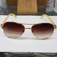 Gambar KACAMATA SUNGLASSES HITAM AVIATOR KAKI KAYU PRIA WANITA - contoh dari KUR STORE undefined 3 Tokopedia