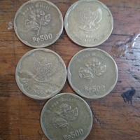 Gambar Uang kuno logam Rp.100 dan Rp. 500.- - R.p 100.- dari Suka Ria undefined 1 Tokopedia