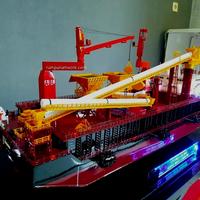 Gambar Miniatur Kapal Floating Crane Bulk Celebes dari Miniatur Artwork undefined 3 Tokopedia