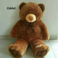 Gambar Boneka Beruang Teddy Bear Pita 1 Meter - Coklat Milo dari Kordoba Store undefined 3 Tokopedia